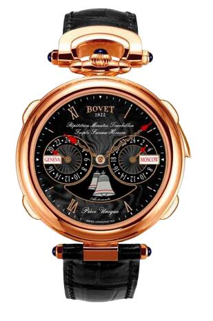 Bovet Amadeo Fleurier Grand Complications Minute Repeater Tourbillon Triple Time Zone AR3F001 Replica watch